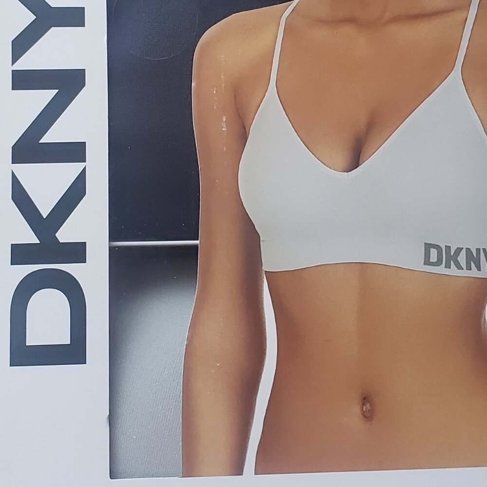 DKNY Seamless Bra 2-pack Ink/Aluminum - Picture 4 of 4